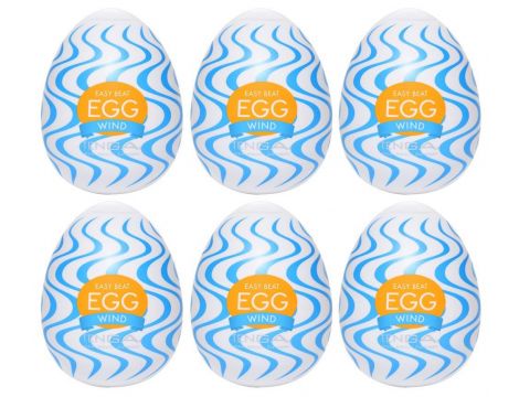 Tenga Egg Wind Pack of 6