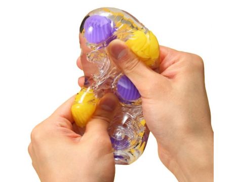 Masturbator Tenga Bobble Magic Marbles przezroczysty 14 cm - 5