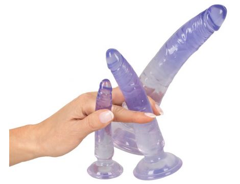 Zestaw dildo analnych Crystal 3 sztuki PVC - 7