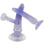 Zestaw dildo analnych Crystal 3 sztuki PVC - 4