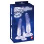 Zestaw dildo analnych Crystal 3 sztuki PVC - 9