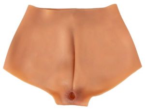 Majtki z realistyczną pochwą liquid silicone You2Toys L