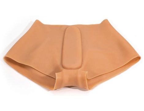 Majtki z realistyczną pochwą liquid silicone You2Toys L - 3