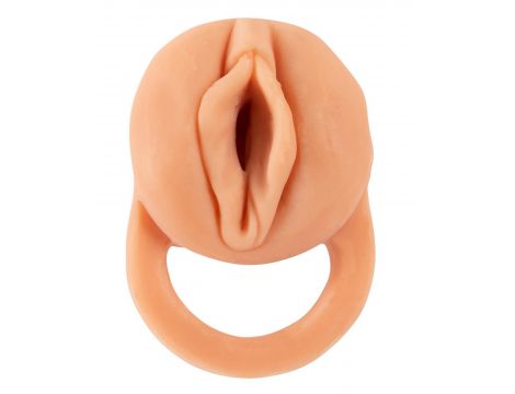 Masturbator z przedłużką Nature Skin Medium 18,5 cm - 8