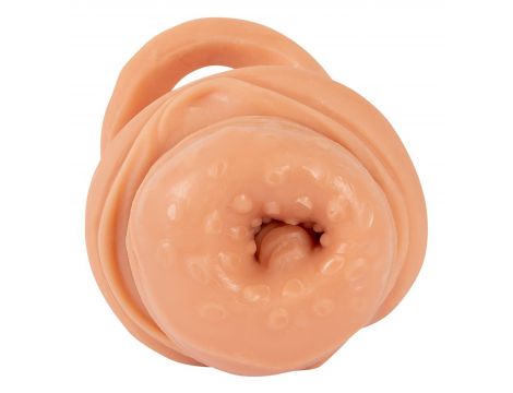 Masturbator z przedłużką Nature Skin Medium 18,5 cm - 6