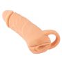 Masturbator z przedłużką Nature Skin Medium 18,5 cm - 5