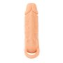 Masturbator z przedłużką Nature Skin Medium 18,5 cm - 2