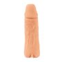 Masturbator z przedłużką Nature Skin Medium 18,5 cm - 15