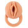 Masturbator z przedłużką Nature Skin Medium 18,5 cm - 9
