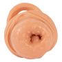 Masturbator z przedłużką Nature Skin Medium 18,5 cm - 7