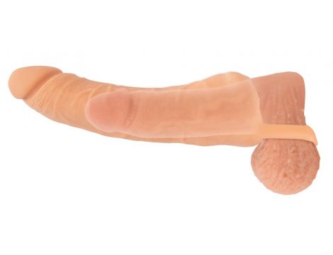 Realistyczny masturbator z extenderem Nature Skin Large 23,8 cm - 7