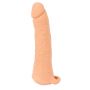 Realistyczny masturbator z extenderem Nature Skin Large 23,8 cm - 3
