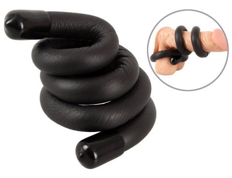 Pierścień giętki Bad Kitty na penisa i jądra 54 cm - 2