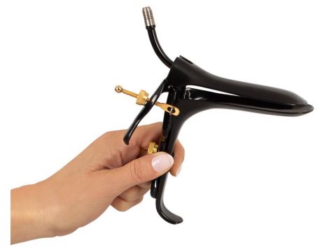 Speculum w Air&Liquid Tube Gol - 4