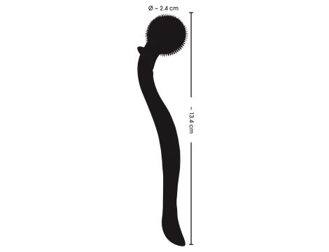 Mikro pinwheel Fetish Collection stal nierdzewna 13,4 cm - 6