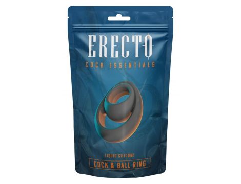 Pierścień erekcyjny silikonowy Erecto morski 6,8 cm - 3