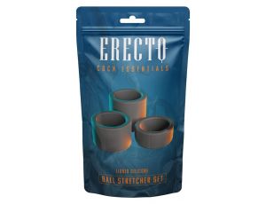 Zestaw pierścieni na jądra silikonowy Erecto 3 szt