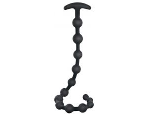 Black Velvets Anal Beads Silic