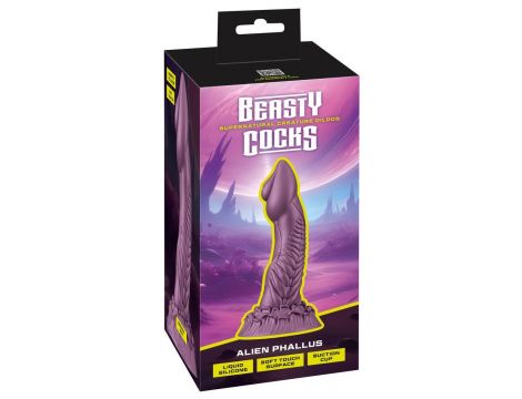 Dildo silikonowe Beasty Cocks Alien Phallus 21 cm - 6