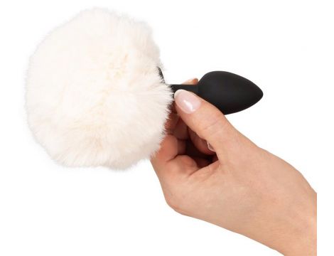 Fluffy Tail White S - 5