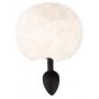 Fluffy Tail White S - 3