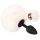 Fluffy Tail White S