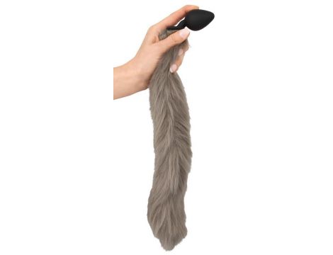 Fluffy Tail Grey - 6