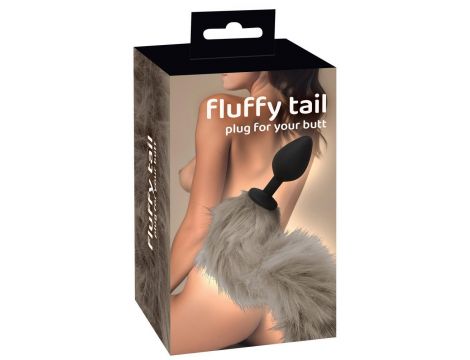 Fluffy Tail Grey - 8