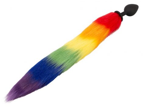 Fluffy Tail Rainbow - 3