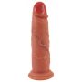 Dildo Realistixxx z ruchomą skórą silikonowe 20 5 cm - 4