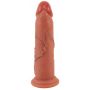 Dildo Realistixxx z ruchomą skórą silikonowe 20 5 cm - 3