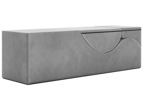 Aria Flip Chaise Grey