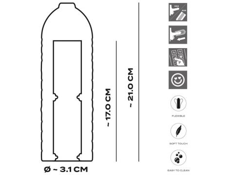 Suck-O-Mat 3 Perf. Sleeve XL - 7