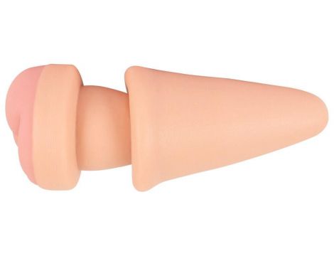 Korek analny Nature Skin przedłużacz penisa 19 5 cm - 2