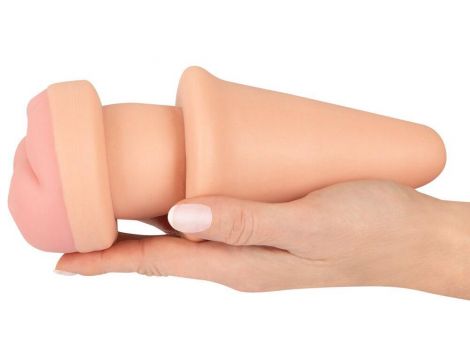 Korek analny Nature Skin przedłużacz penisa 19 5 cm - 6