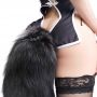 Alive Black&White Fox Tail S - 2