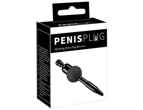 Vibrating Penis Plug 8mm - 7