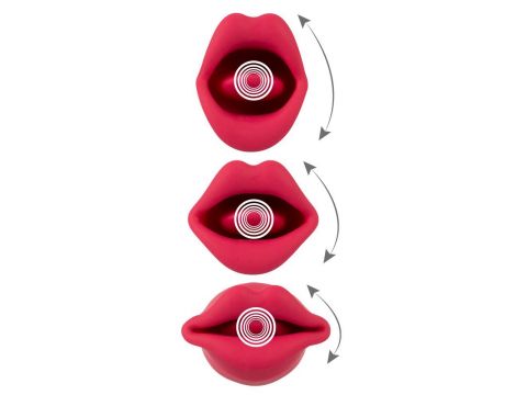 Wibrator Oral Fun Moving Lips You2Toys silikonowy USB 13 cm - 6
