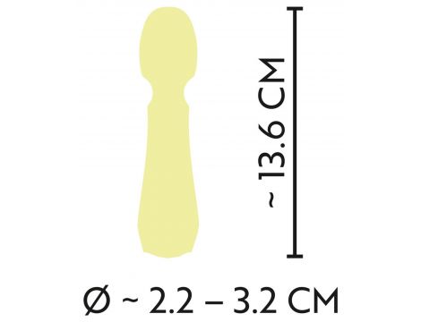 Cuties Mini Vibrator Yellow 4 - 9