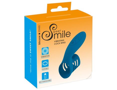 Smile Vibrating Cock Ring - 6