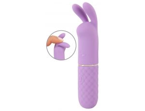 Mini wibrator króliczek Cuties fioletowy USB 10,8 cm