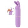 Mini wibrator króliczek Cuties fioletowy USB 10,8 cm - 2