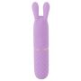 Mini wibrator króliczek Cuties fioletowy USB 10,8 cm - 5