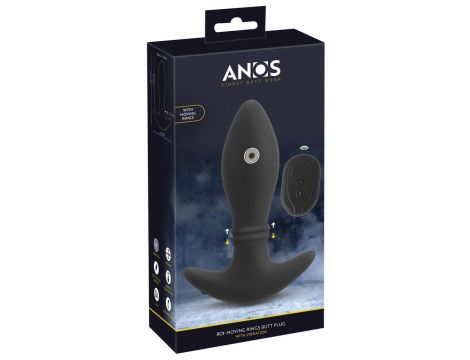 Anos RC Moving Rings Butt Plug - 7