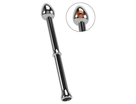 Masażer prostaty Rebel Metal Milking Stick metalowy USB 26,5 cm - 3