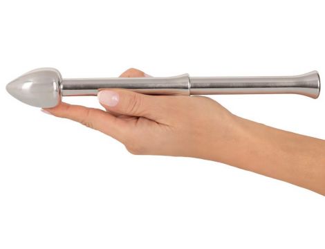 Masażer prostaty Rebel Metal Milking Stick metalowy USB 26,5 cm - 2