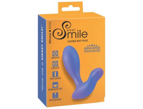 Sweet Smile Flexible Butt Plug - 6
