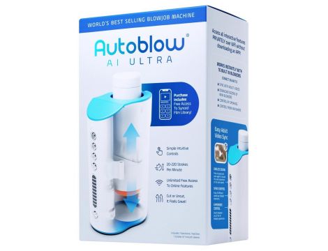 Masturbator Autoblow AI Ultra z wibracją EU Plug - 6
