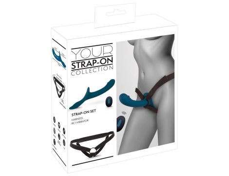 Your Strap-On RC Vibrator Blue - 6