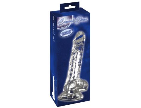 Crystal Clear Vibrator 24.5cm - 8